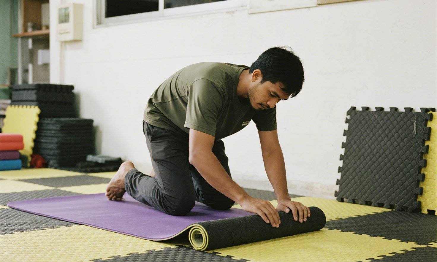jual pasang karpet yoga dan senam murah 4